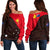 Papua New Guinea And Australia Off Shoulder Sweater LT6 - Polynesian Pride