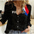 Pilipinas Casual Shirt Simple Style - Black LT6 Female BLACK - Polynesian Pride