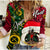 (Custom Personalised) Vanuatu Christmas - Joyeux Nol Santas God Yumi Women Casual Shirt - LT2 - Polynesian Pride