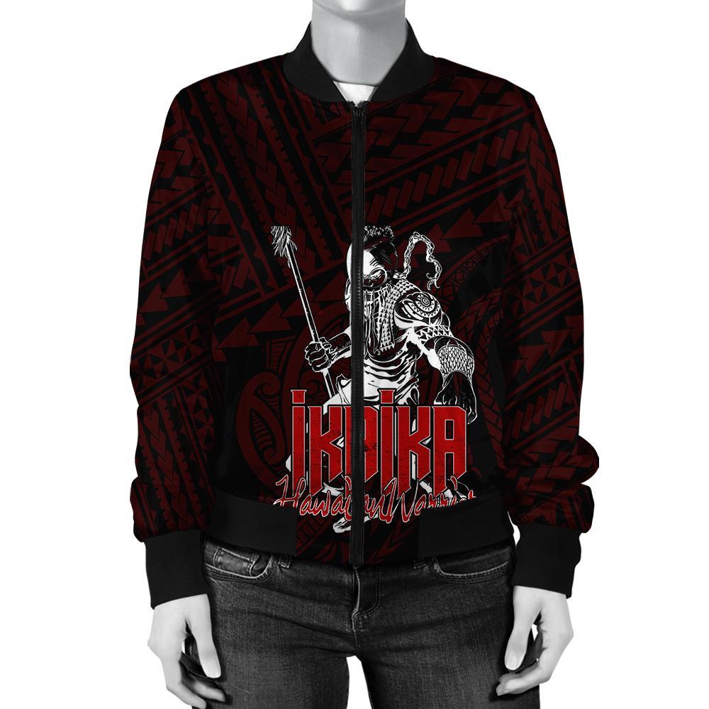 Hawaii Ikaika Polynesian Bomber Jacket - Be Strong - AH - Polynesian Pride
