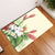 Wonderful Hibiscus Flower Door Mat AH Door Mat Black - Polynesian Pride