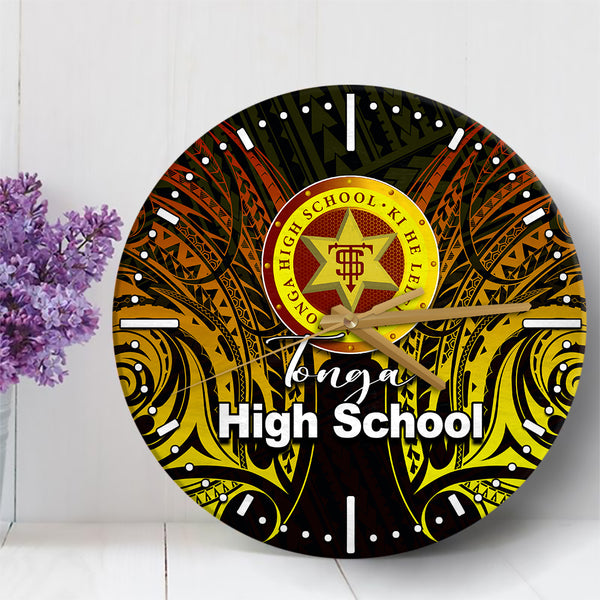 Home / Products / Tonga High School Wall Clock Polynesian Tattoo No.3 LT6
