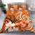 Custom Guam Personalised Bedding Set - Guamanian Spirit Orange - Polynesian Pride