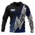 Yap Micronesian Hoodie White Lighting Piece Unisex BLACK - Polynesian Pride