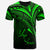Yap State T Shirt Green Color Cross Style Unisex Black - Polynesian Pride
