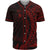 Yap State Baseball Shirt - Red Wings Style Unisex Gold - Polynesian Pride