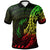 Kiribati Polo Shirt Custom Polynesian Pattern Style Reggae Color Unisex Reggae - Polynesian Pride