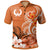 Custom Pohnpei Custom Polo Shirt Pohnpei Spirit Unisex Orange - Polynesian Pride