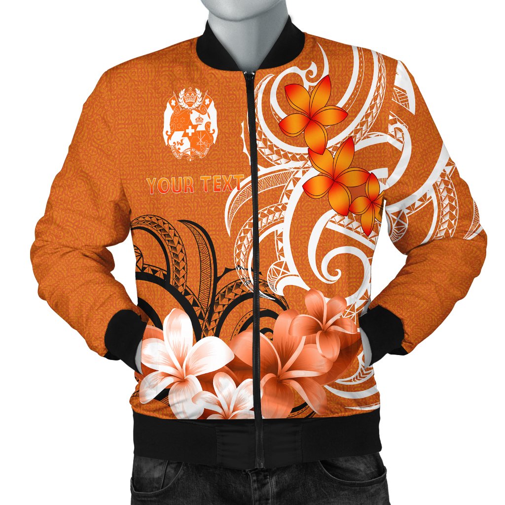 Custom Tonga Personalised Men's Bomber Jacket - Tongan Spirit - Polynesian Pride