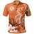 Custom Tonga Custom Polo Shirt Tongan Spirit Unisex Orange - Polynesian Pride