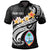 Guam Custom Polo Shirt Guahan Seal Polynesian Patterns Plumeria (Black) Unisex Black - Polynesian Pride