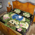 Yap State Quilt Bed Set - Polynesian Gold Patterns Collection
