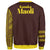 Hawaii Sweatshirt - Kanaka Maoli Simple Style Yellow Brown Color - Polynesian Pride