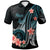 Palau Custom Polo Shirt Turquoise Polynesian Hibiscus Pattern Style Unisex Turquoise - Polynesian Pride