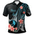 Yap Custom Polo Shirt Turquoise Polynesian Hibiscus Pattern Style Unisex Turquoise - Polynesian Pride