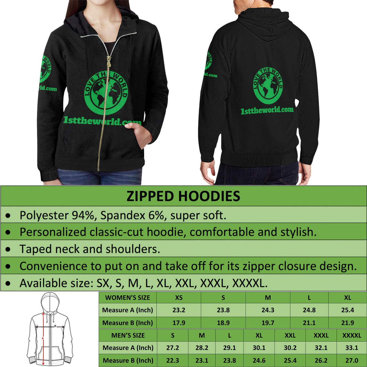 Cook Islands Turtle Zip Hoodie (Gray) - Polynesian Pride