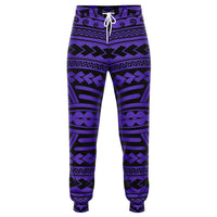 Polynesian Seamless Violet Joggers Unisex Violet - Polynesian Pride