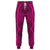 Polynesian Symmetry Pink Joggers Unisex Pink - Polynesian Pride