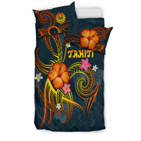 Polynesian Tahiti Bedding Set - Legend of Tahiti (Blue) - Polynesian Pride
