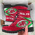 Wales Rugby Leather Boots - Celtic Welsh Rugby Ball Black - Polynesian Pride