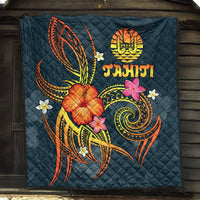 Polynesian Tahiti Premium Quilt - Legend of Tahiti (Blue) - Polynesian Pride