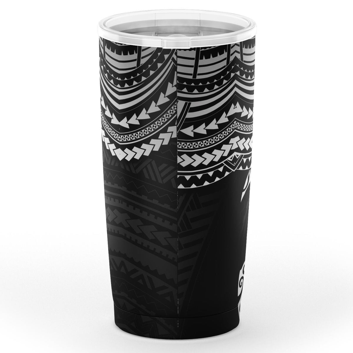 Vanuatu Polynesian Tumbler - White - Polynesian Turtle - Polynesian Pride