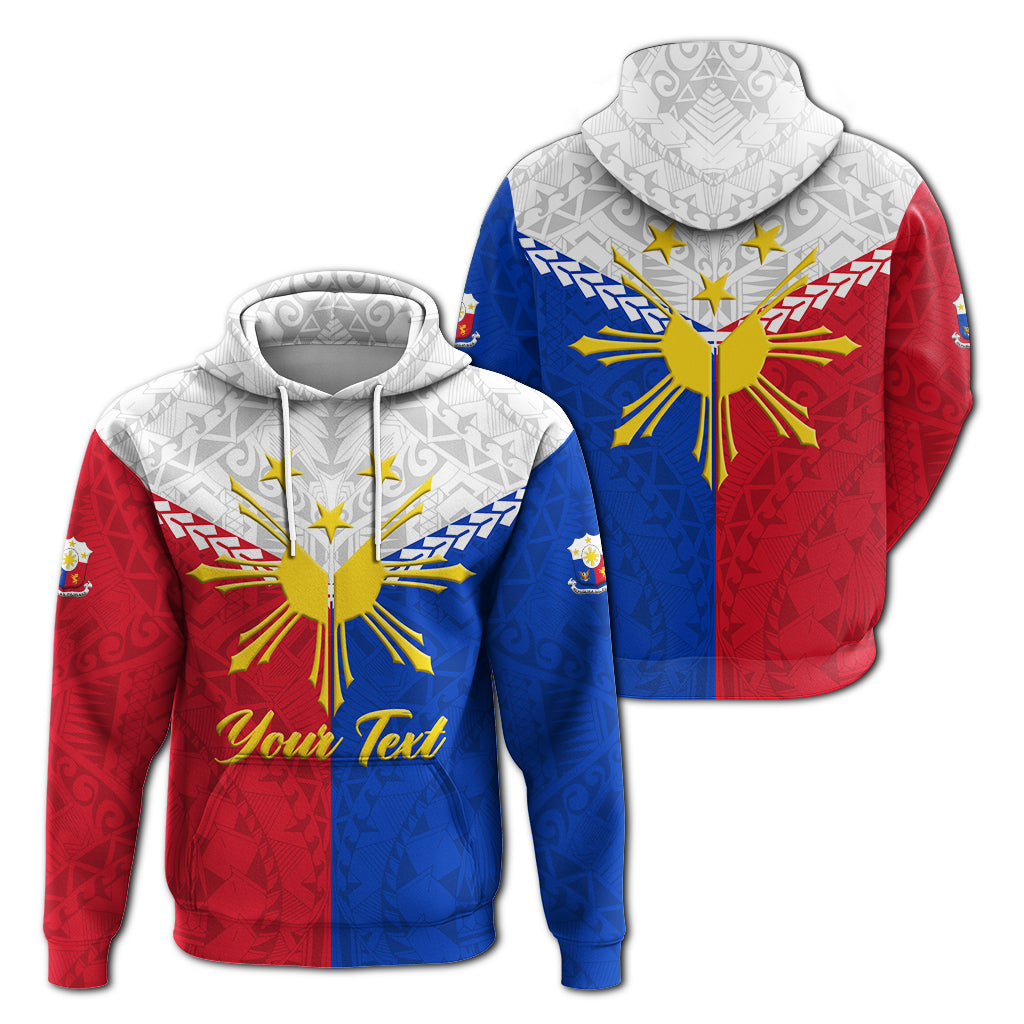 Custom The Philippines Legend Hoodie LT12 Hoodie Red - Polynesian Pride