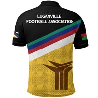 Luganville Football Association Flag Polo Shirt LT12 - Polynesian Pride