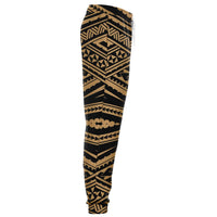 Polynesian Tatau Gold Joggers - Polynesian Pride