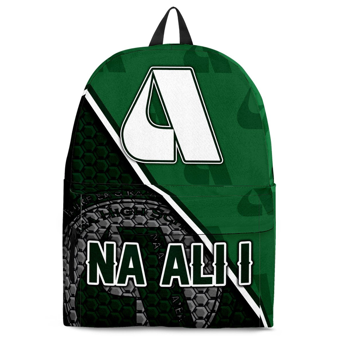 Hawaii - Aiea High Backpack - AH Green - Polynesian Pride