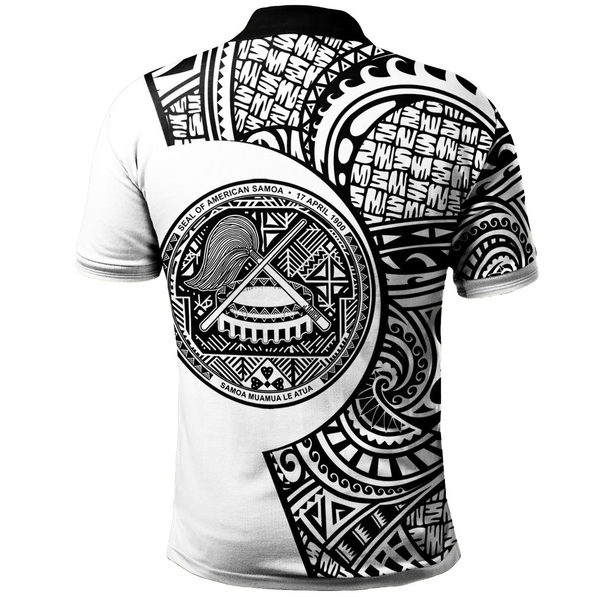 American Samoa Polo Shirt Go Fishing - Polynesian Pride