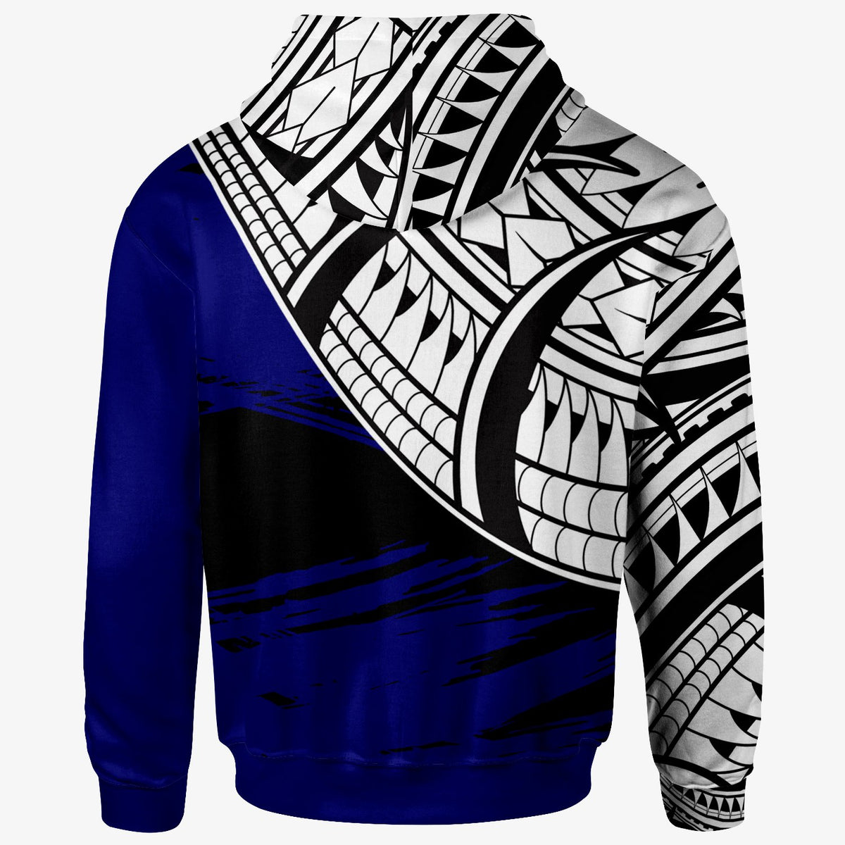 American Samoa Custom Hoodie American Samoa Flag Style With Pattern - Polynesian Pride