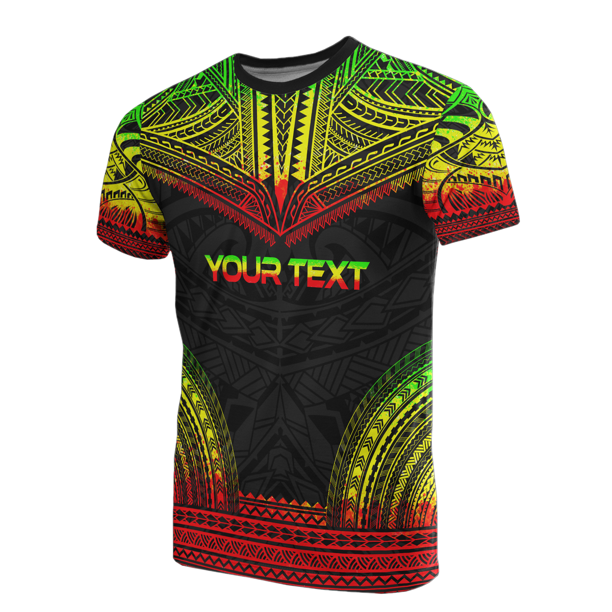 Chuuk All Over Custom T Shirt Chuuk Flag Polynesian Tattoo Reggae Unisex Reggae - Polynesian Pride