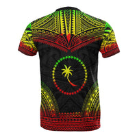 Polynesian T Shirt Polynesian Ynech Tattoo Reggae Style - Polynesian Pride