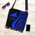 Tokelau Boho Handbag - Blue Polynesian Tentacle Tribal Pattern Boho Handbag One Size Blue - Polynesian Pride
