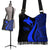 Papua New Guinea Boho Handbag - Blue Polynesian Tentacle Tribal Pattern - Polynesian Pride