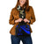 Niue Custom Personalised Shoulder Handbag - Blue Polynesian Tentacle Tribal Pattern - Polynesian Pride