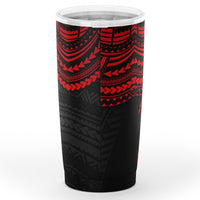 Vanuatu Polynesian Tumbler - Red - Polynesian Turtle - Polynesian Pride