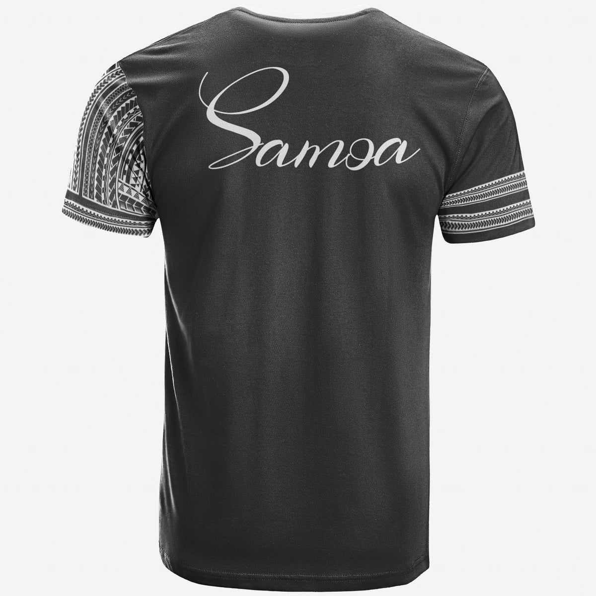 Samoa T Shirt Grey Color Simple Style - Polynesian Pride