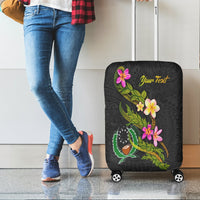 Pohnpei Polynesian Custom Personalised Luggage Covers - Plumeria Tribal - Polynesian Pride