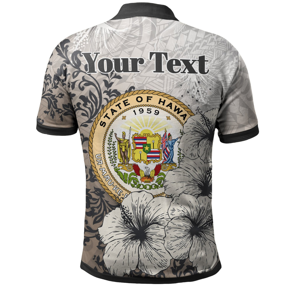 Hawaii Polo Custom Vintage Luxury Floral Style - Polynesian Pride