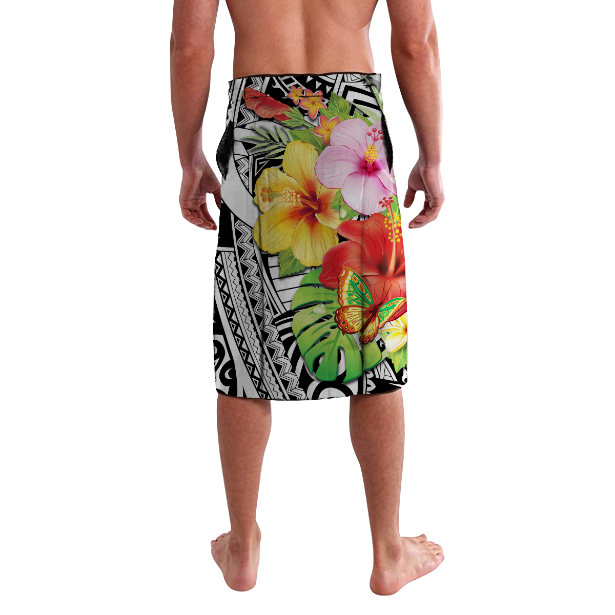 Custom Hawaii Hibiscus Kanaka Polynesia Lavalava LT2 - Polynesian Pride