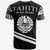 Tahiti T Shirt In My Heart Style Polynesian Patterns - Polynesian Pride