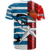 Free West Papua Birds of Paradise Polynesia T Shirt LT2 - Polynesian Pride