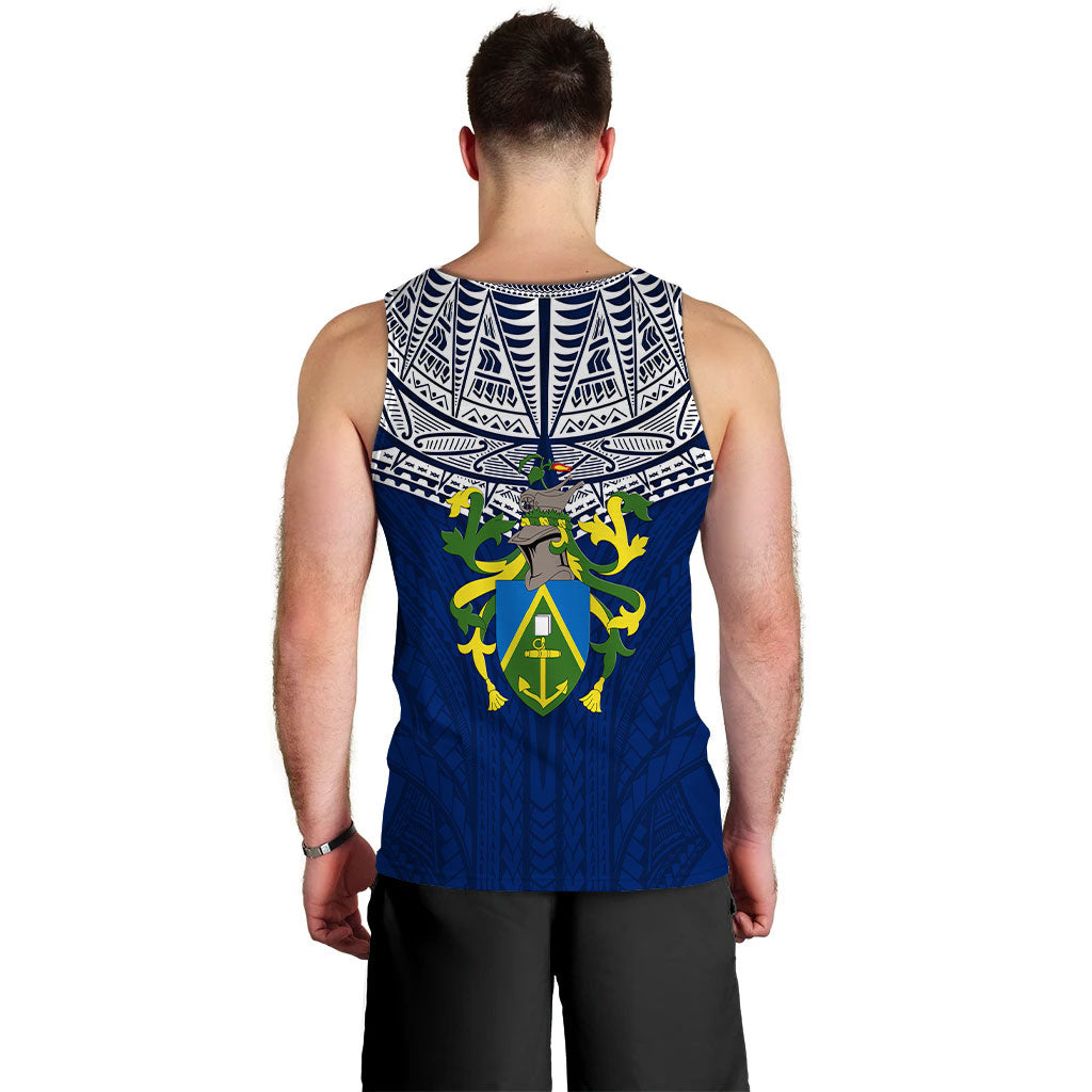 (Custom Personalised) Pitcairn Islands Pride Men Tank Top - LT12 - Polynesian Pride