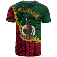 Vanuatu T Shirt Ambae Seal of Vanuatu Polynesian Patterns - Polynesian Pride