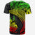 New Caledonia T Shirt Humpback Whale & Coat of Arms Reggae - Polynesian Pride