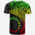 Cook Islands T Shirt Humpback Whale & Coat of Arms Reggae - Polynesian Pride