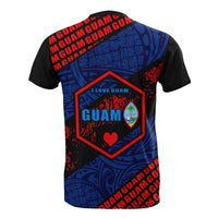 Guam T Shirt I Love Guam - Polynesian Pride