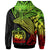 Samoa Hoodie Humpback Whale & Coat of Arms Reggae - Polynesian Pride